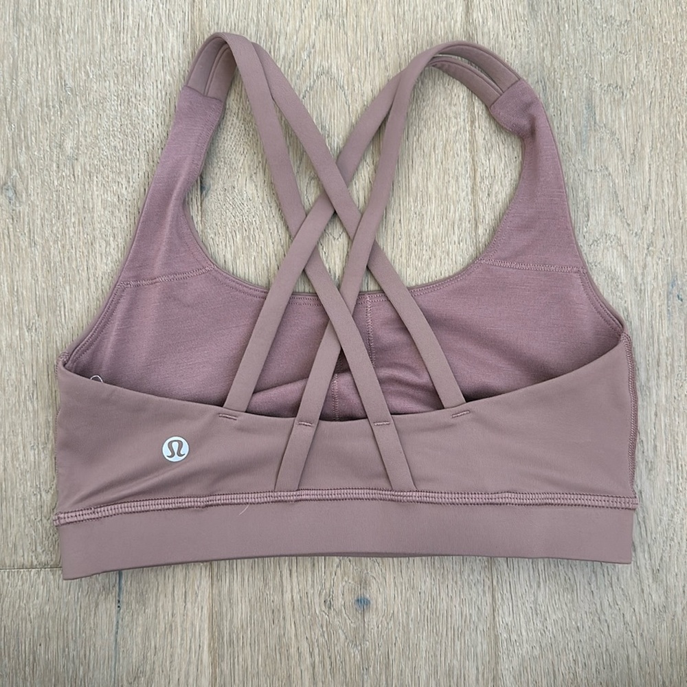 lululemon athletica Energy Bra in dusty rose - Picture 4 of 15